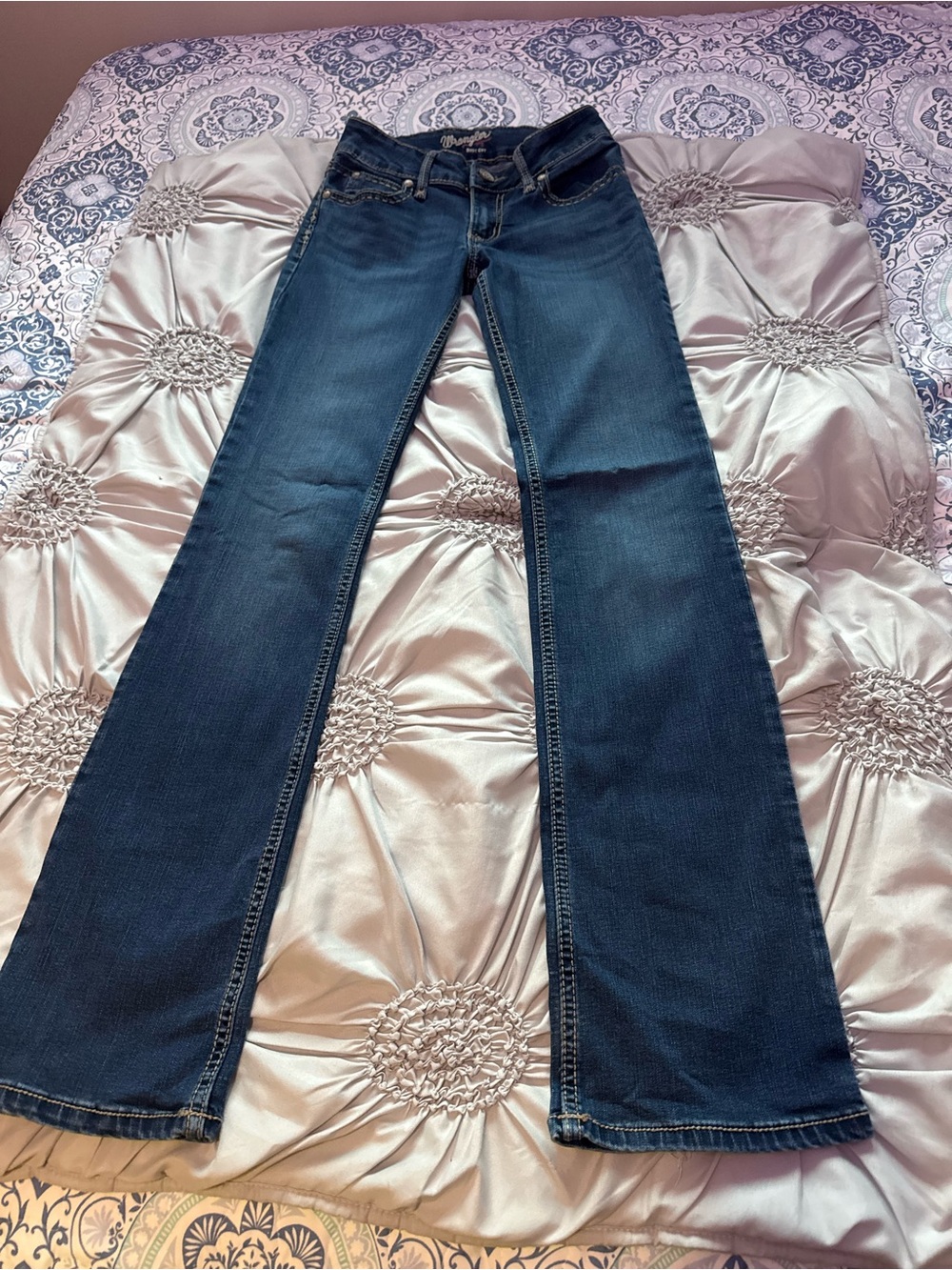 Wrangler Dark Blue Flare Jeans